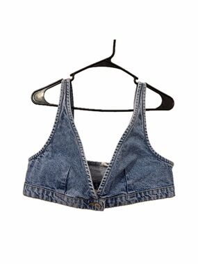 Denim Crop Top